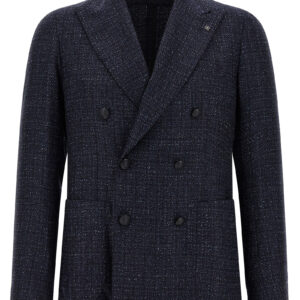Blue Virgin Wool Blazer