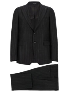 Gray Virgin Wool Two-Piece Suit