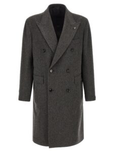 Gray Virgin Wool Coat