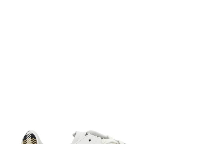 Multicolor Cowhide Low Top Sneakers | Jag Couture London – New York