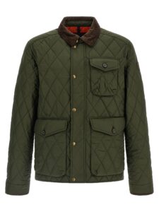 Bicolor Polyester Full-Length Jacket