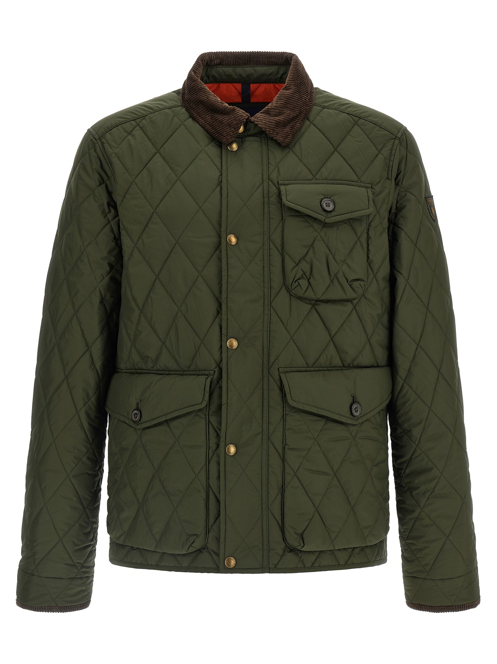 Bicolor Polyester Full Length Jacket