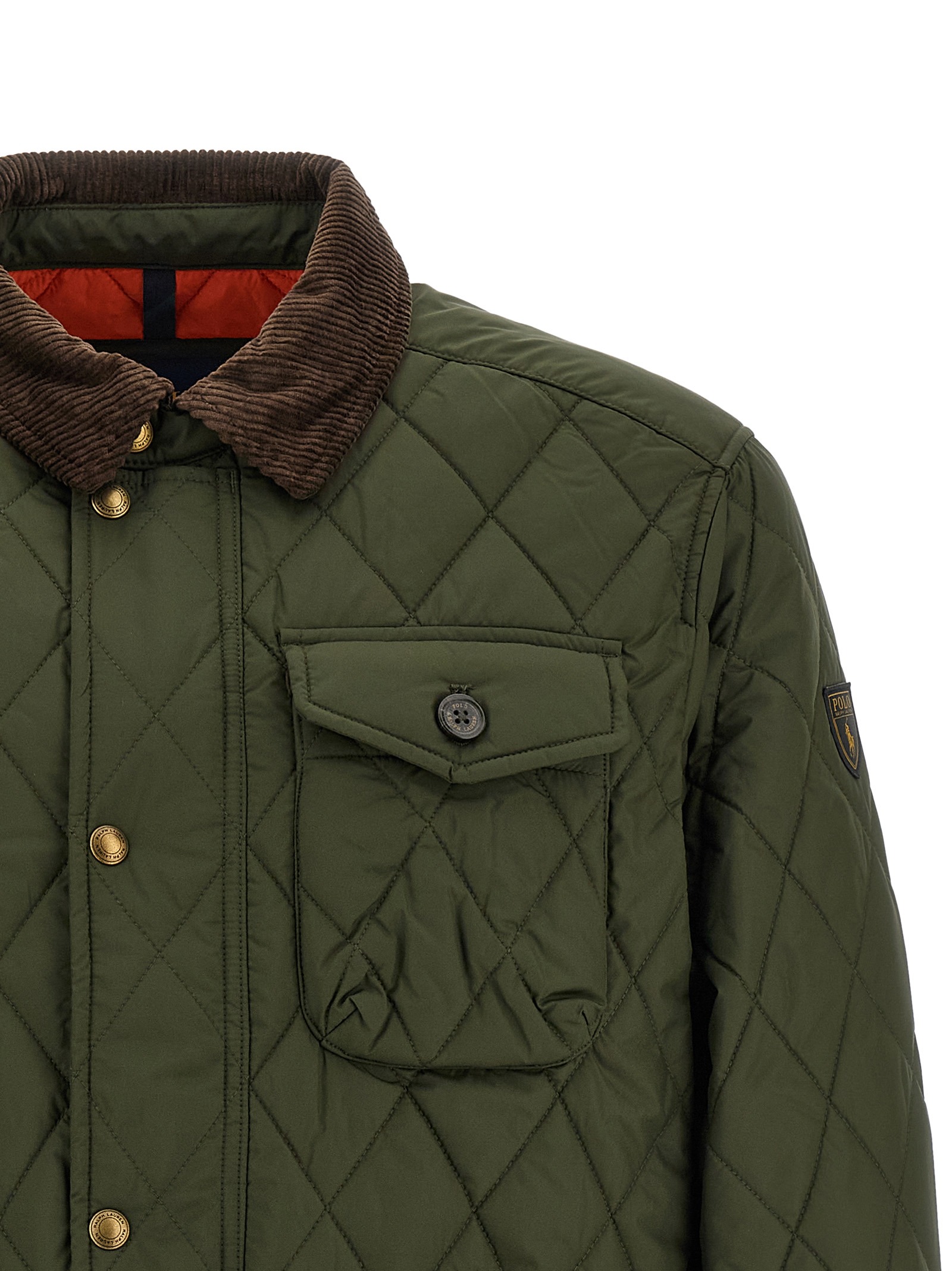 Bicolor Polyester Full Length Jacket