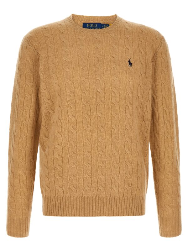 Beige Wool Cardigan