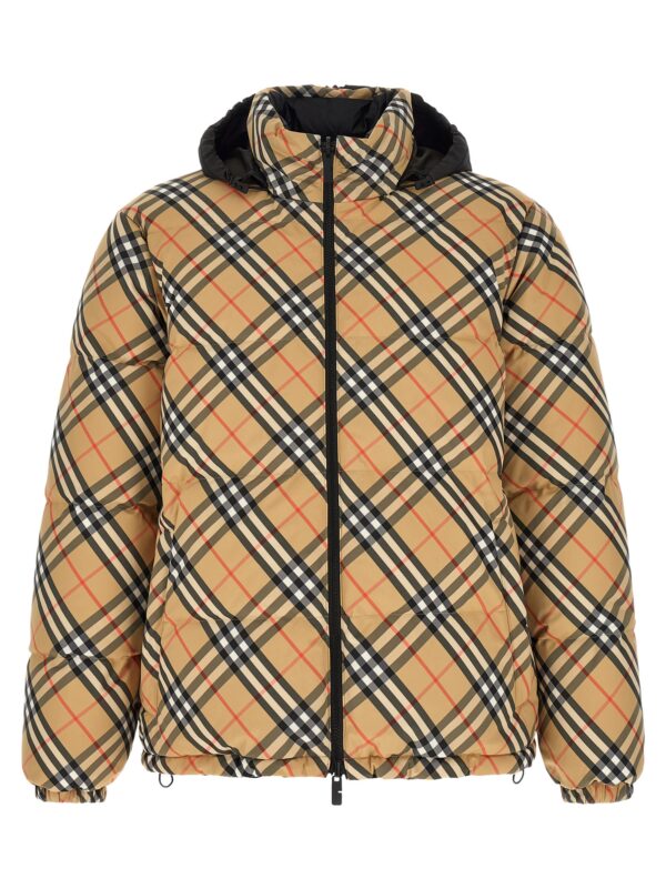 Beige Polyester Shell Jacket