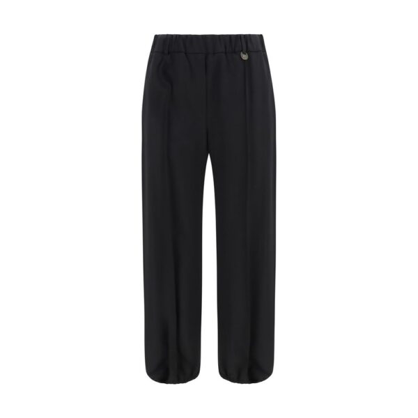 Black Wool Oves Aries Joggers (Workout Pants)