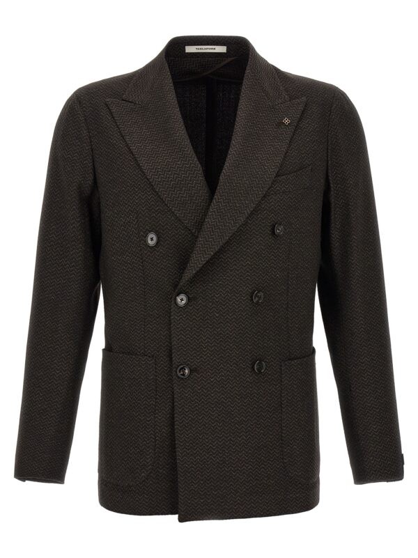 Brown Virgin Wool Blazer