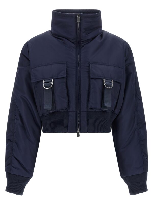 Blue Polyamide Bomber