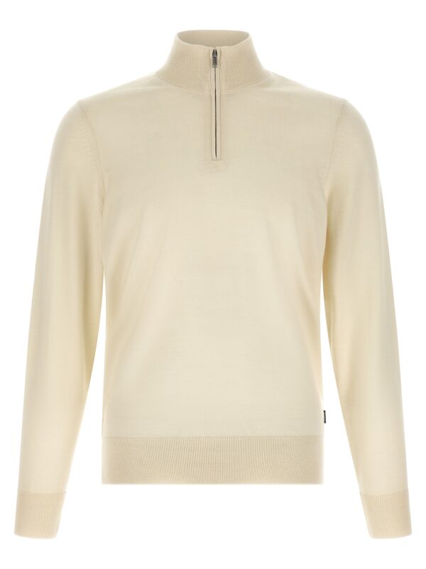Beige Virgin Wool Cardigan