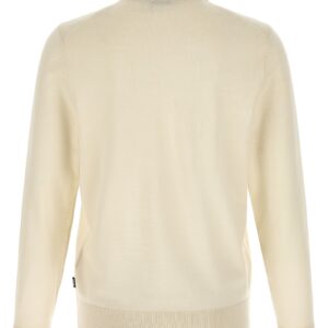 Beige Virgin Wool Cardigan