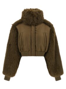 Bicolor Polyester Bomber