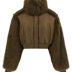 Bicolor Polyester Bomber