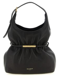 Black Lamb Leather Handbag