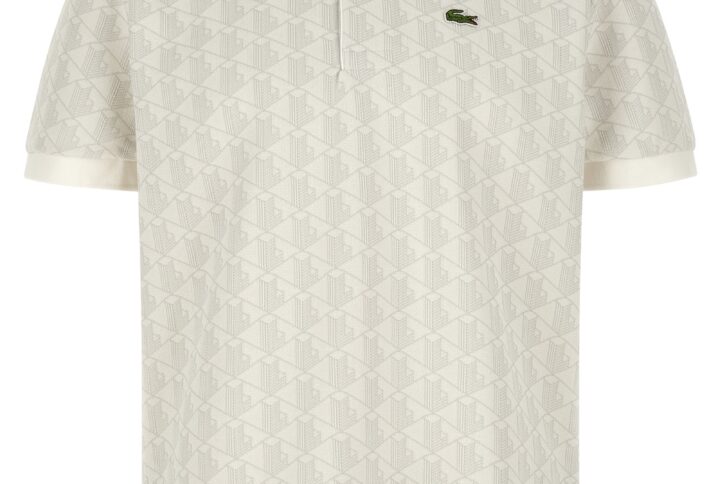 White Polyester Polo Shirt | Jag Couture London – New York