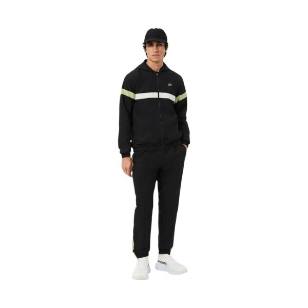 Black And White Polyester Sweatsuit