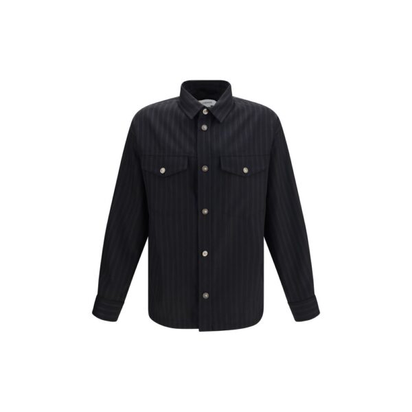 Black Wool Oves Aries Shirt