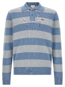 Blue Cotton Polo Shirt