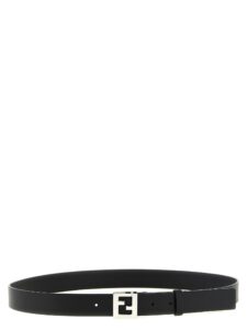 Black Calfskin Regular Belt