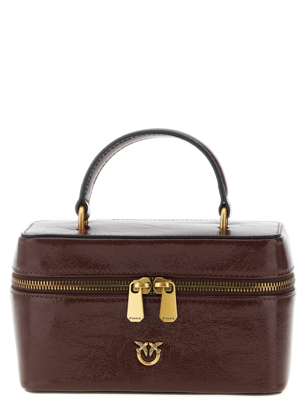 Bordeaux Calfskin Crossbody Bag