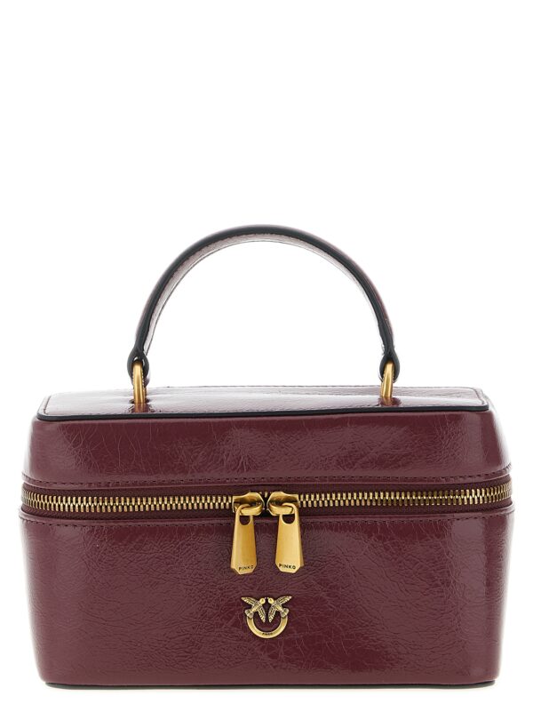 Bordeaux Calfskin Crossbody Bag