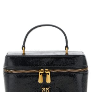 Black Calfskin Crossbody Bag