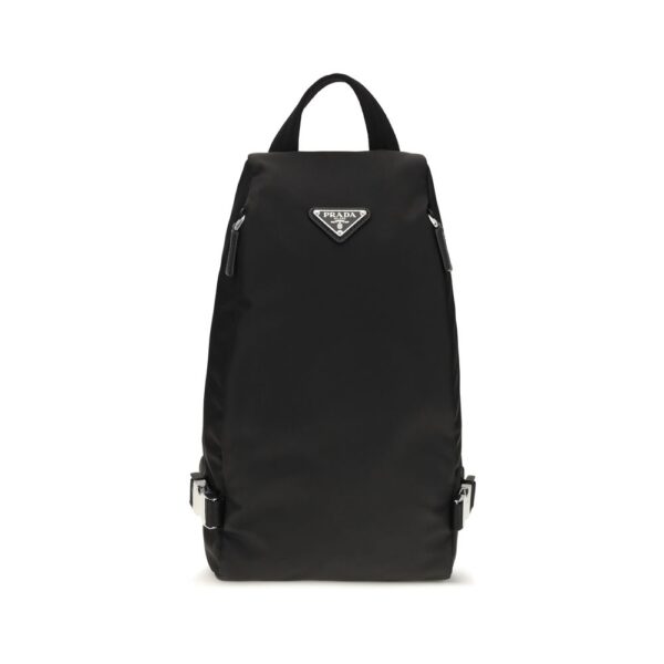 Black Nylon Backpack
