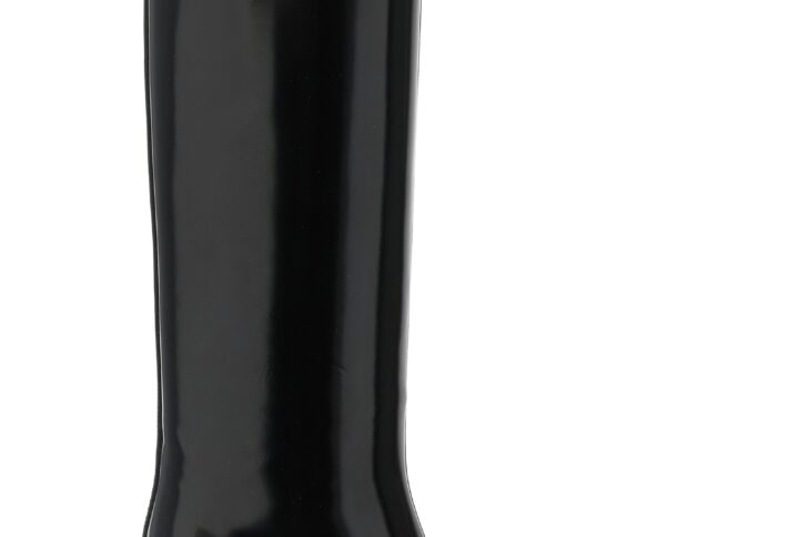 Black Calfskin Over The Knee | Jag Couture London – New York