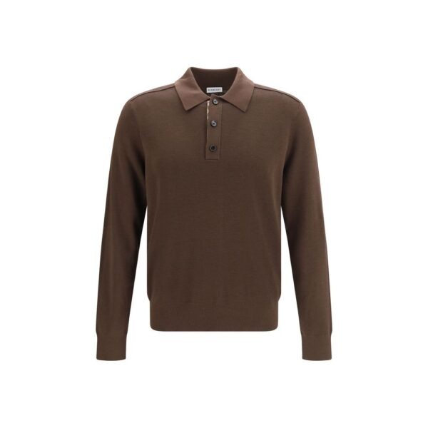 Brown Wool Oves Aries Dress Shirt