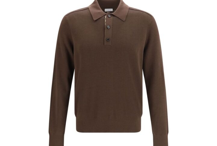 Brown Wool Oves Aries Shirt | Jag Couture London – New York