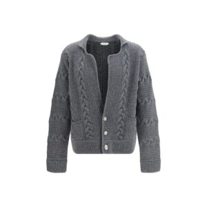 Gray Wool Oves Aries Cardigan