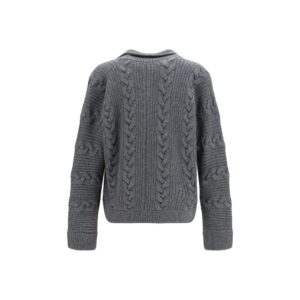 Gray Wool Oves Aries Cardigan