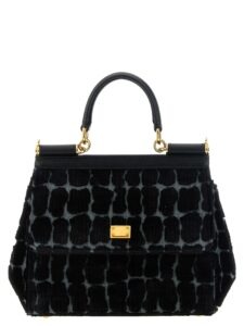 Black Cotton Handbag
