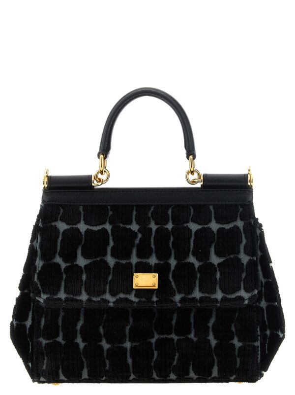 Black Cotton Handbag