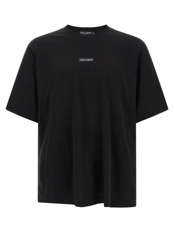 Black Cotton T-Shirt