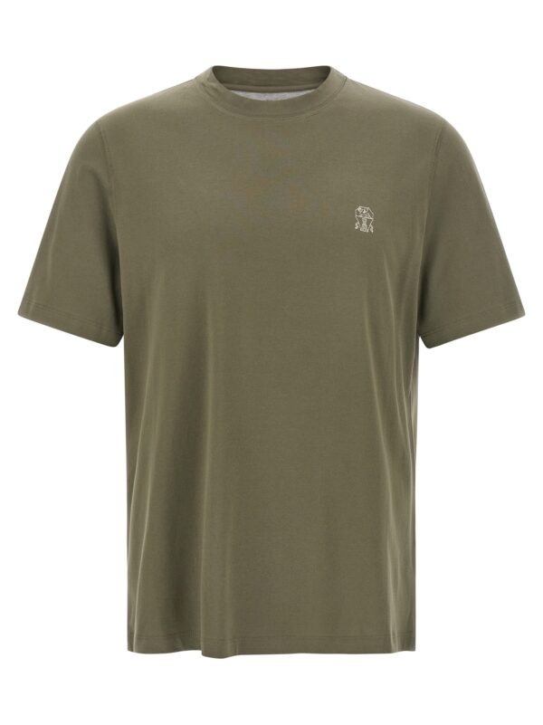 Bicolor Cotton T-Shirt