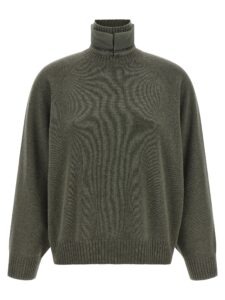 Bicolor Cashmere Cardigan