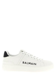 Bicolor Calfskin Low Top Sneakers