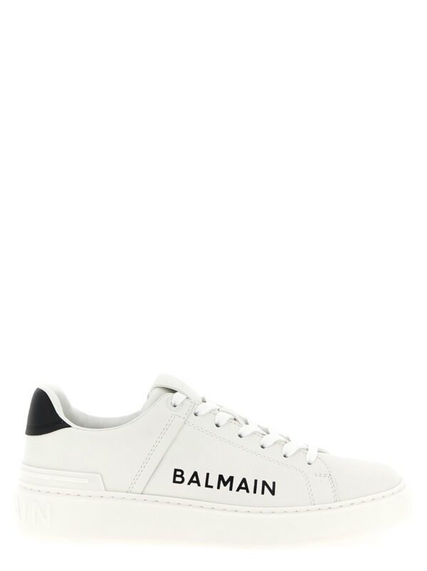 Bicolor Calfskin Low Top Sneakers