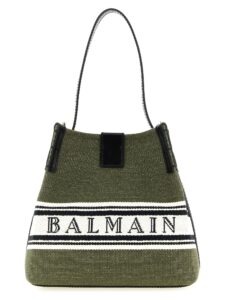 Bicolor Cotton Handbag