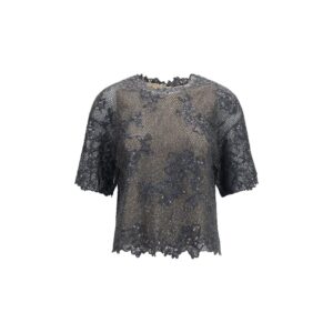 Gray Mohair Blouse