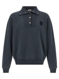 Blue Cotton Sweatshirt