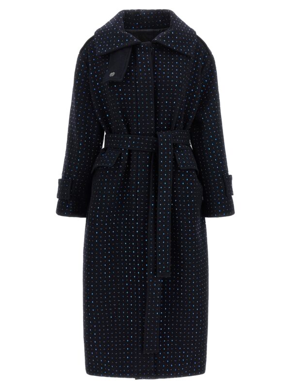 Blue Wool Coat