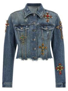 Blue Cotton Denim Jacket