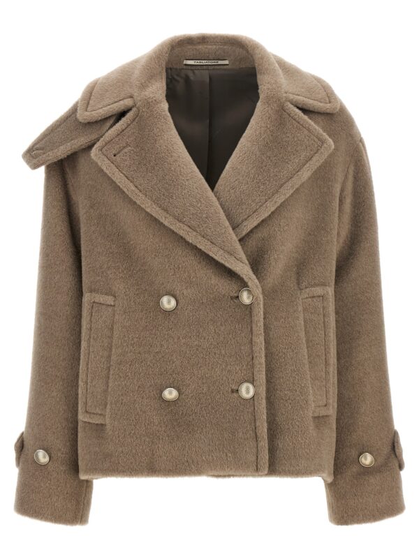 Beige Wool Coat