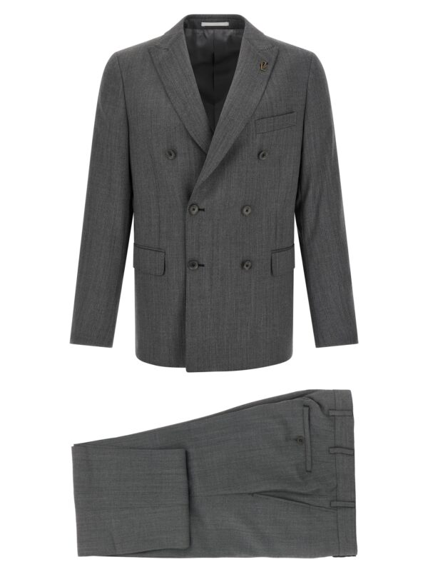 Gray Wool Suit