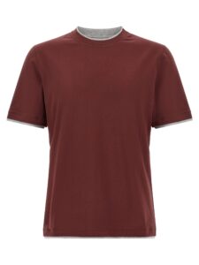Bordeaux Cotton T-Shirt