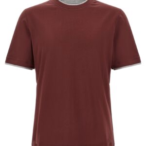 Bordeaux Cotton T-Shirt | Jag Couture London – New York