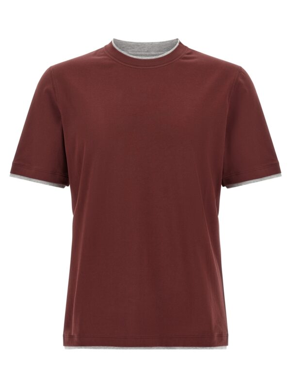 Bordeaux Cotton T-Shirt
