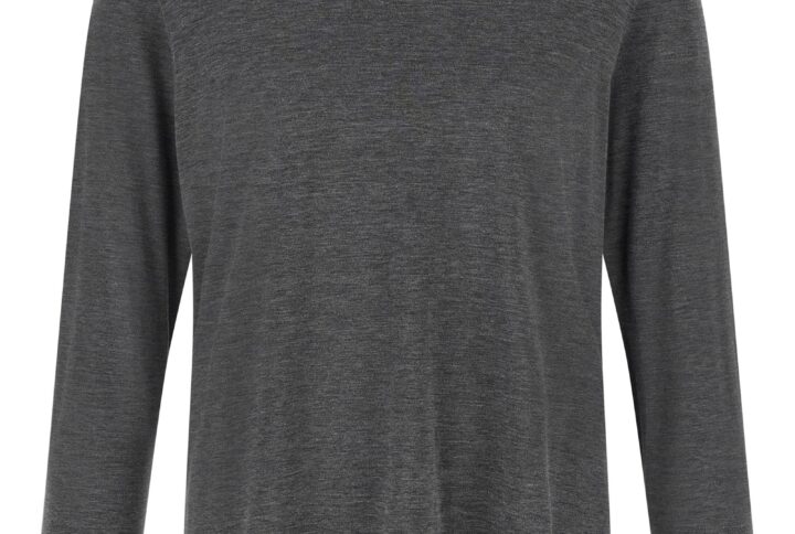 Gray Silk T-Shirt | Jag Couture London – New York
