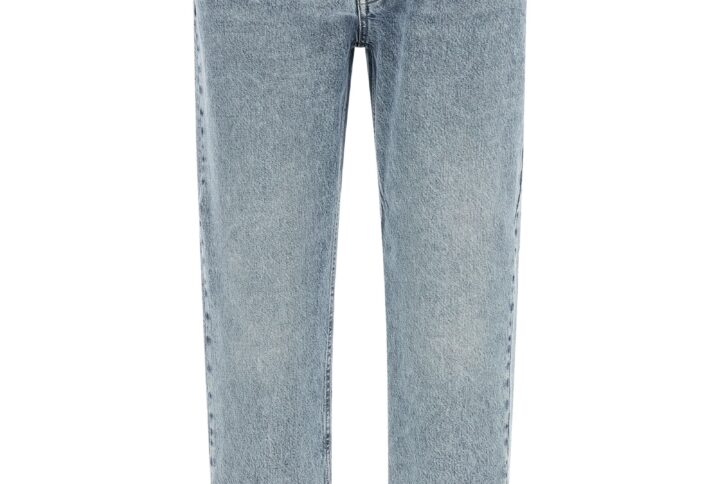 Blue Cotton High-Waisted Jean | Jag Couture London – New York